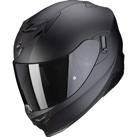 Casque EXO 520 AIR SOLID SCORPION Noir mat MOTO AXXE FR Casque intégral