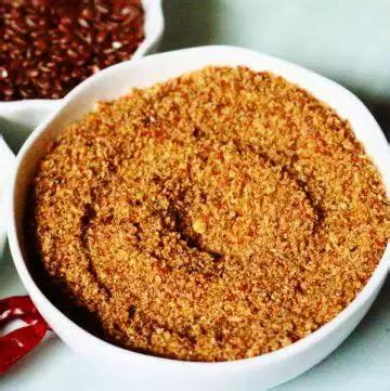 Til Alsi Chutney Powder Sesame Flaxseed Podi ãhãram