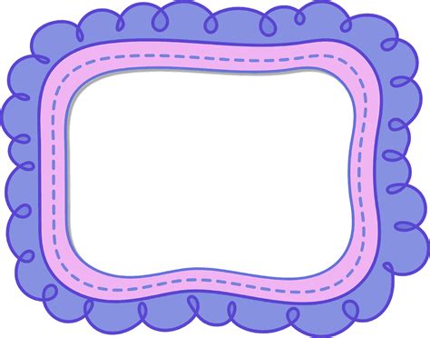 Download Frame Doodle Pink Royalty Free Stock Illustration Image
