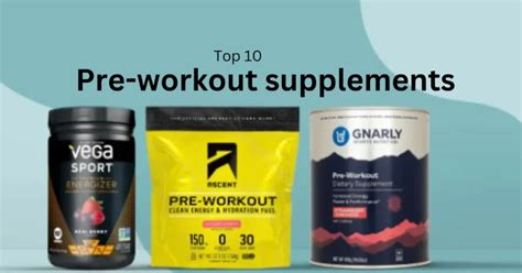 Top 10 Pre Workout Supplements Espressocoder