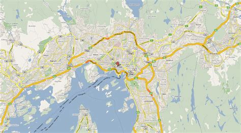 Oslo Map and Oslo Satellite Image