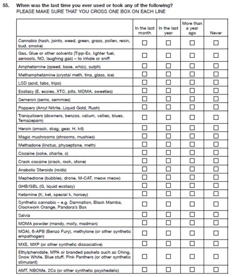 Appendix B Question Wording Scottish Schools Adolescent Lifestyle