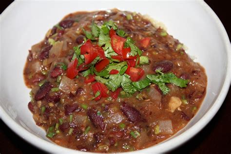 Vegan Epicurean Mexican Flavored Red Kidney Bean Soup