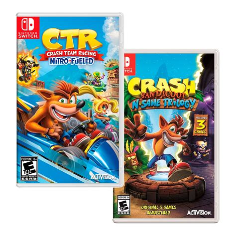 Ripley CRASH TEAM RACING CRASH BANDICOOT N SANE TRILOGY NINTENDO SWITCH