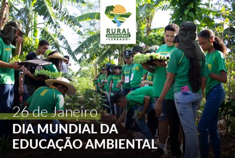 Dia Mundial da Educação Ambiental celebrando troca de saberes Rural