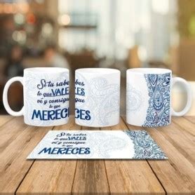 Tazas personalizadas por subimación de Frases Motivadoras