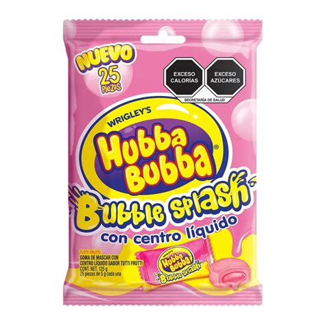 Goma De Mascar Hubba Bubba Splash G Pzas G C U Walmart