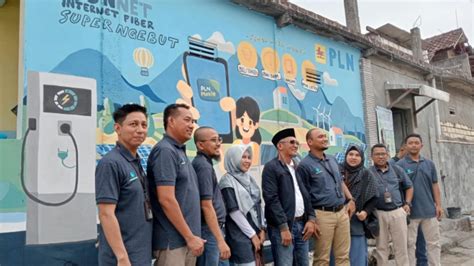 Melihat Kampung Pln Mobile Di Desa Bulurejo Gresik Jadi Proyek Percontohan