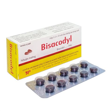 Bisacodyl 5mg H50vn ThuỐc SỈ SÀi GÒn