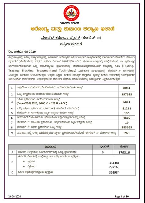 Karnataka Records Highest Number Of Cure Cases 8061 Discharged In A