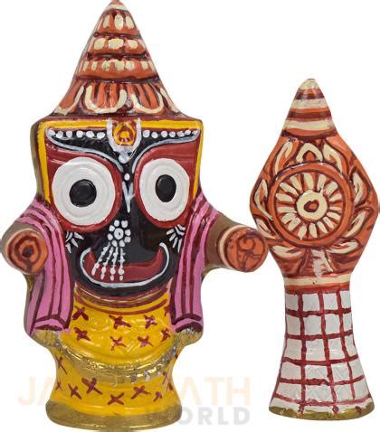 Jagannath World Multicolor Brass Jagannath Religious Idol - 11 Cm - JioMart