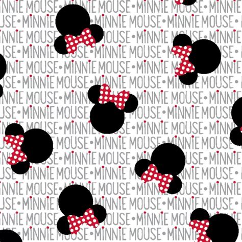 Disney Minnie Mouse Cotton Fabric, Minnie Mouse100% Cotton Fabric by ...