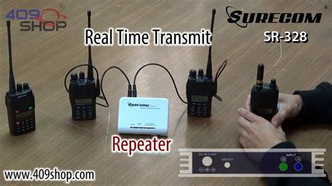 Surecom Sr 328 Duplex Repeater Controller Youtube