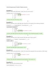 CSC320 Module 6 Mastery Exercise Docx CSC320 Programming I Module 6