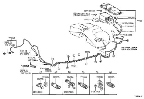 Vacuum Line 2002 Lexus Es300 Vacuum Hose Diagram Onesed