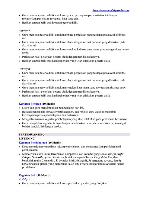 Modul Ajar Kelas Bahasa Inggris Tingkat Lanjut Fase F Pdf