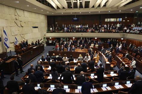 Israel Swears In New Parliament Most Right Wing In History Ap News