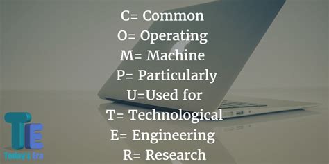 What is the full form of COMPUTER? Computer Full form - Today'sEra