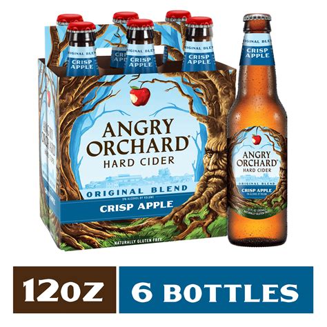 Angry Orchard Crisp Apple Hard Cider 6pk Woodshed Wine Spirits