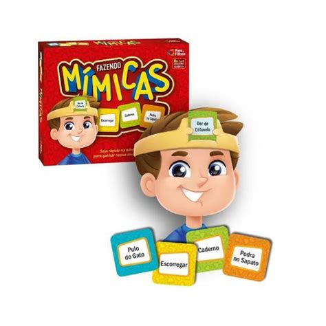 Jogo De Tabuleiro Fazendo Mimica Divertido Pais E Filhos Jogos De