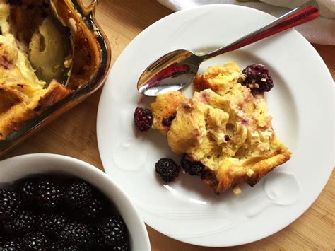 Blackberry Bread Pudding — Adventure Kitchen