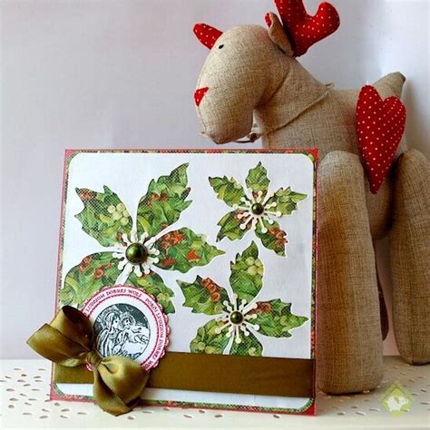 Peace On Earth Christmas Card Project Idea Scrapbook