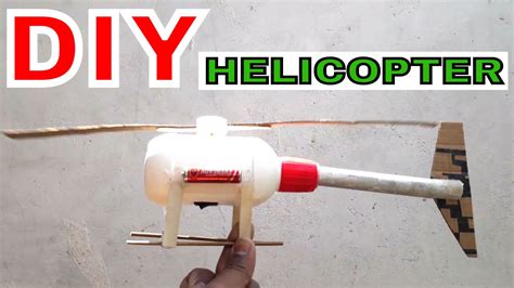 How To Make Helicopter With Electric Helicopter With Plastic Bottle