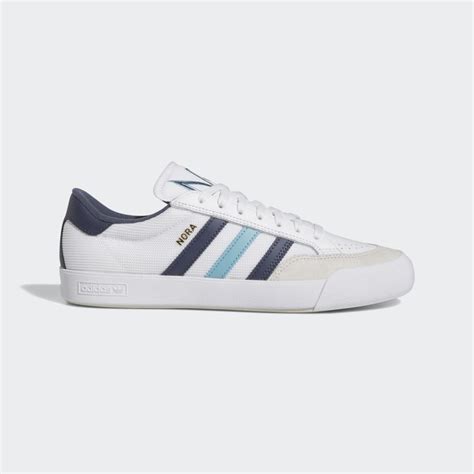 adidas Nora White / Blue / Navy Nora Vasconcellos' debut model for ...