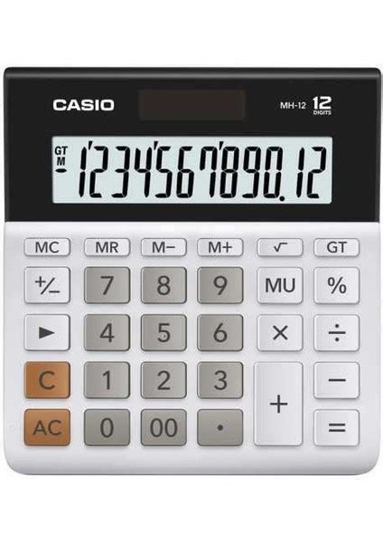 Casio MH 12 WE 12 Hane Masa Üstü Hesap Makinesi Fiyatı