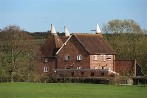 The Kilns Brook Oast Combourne Farm Oast House Archive Cc By