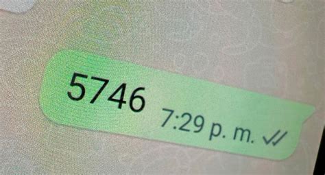 Whatsapp Qué Significa El Número 5746 Meaning Por Qué Los