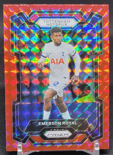 Panini Prizm Premier League Red Mosaic Emerson Royal