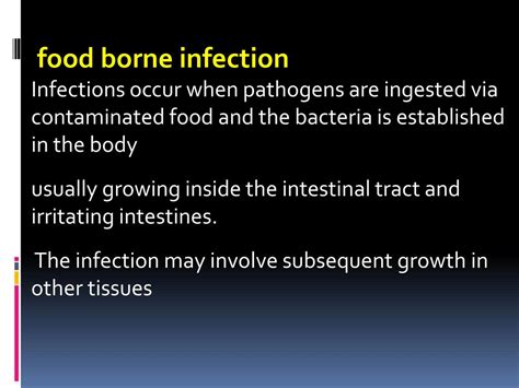 Ppt Foodborne Pathogens It Can Be Classified Into Three Forms