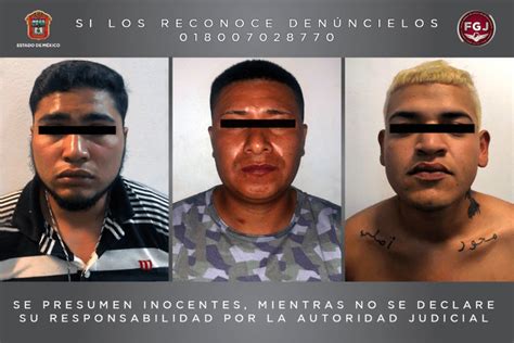 Detienen A Tres Presuntos Integrantes De Cjng En Edomex