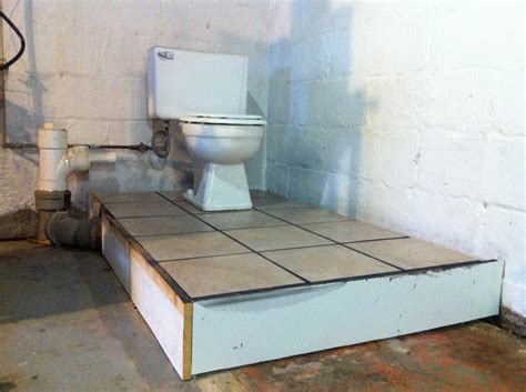 How To Install A Toilet In Basement Floor Flooring Ideas