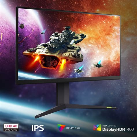 Lg 32gr93u Ultragear 32 Ips Uhd 4k 144hz Gaming Monitor Laptops Direct