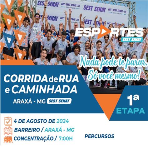 Corrida e Caminhada do SEST SENAT 2024 1ª Etapa RN Sports