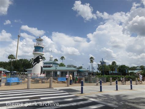 Entrance At Seaworld Orlando Theme Park Archive