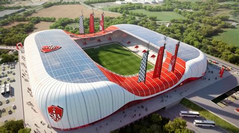 Stade Nouveau Stade Brest Le Projet Patine Mais Avance