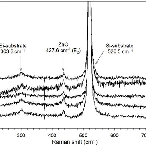 Raman Spectra Of Grown Zno Nanorods Formed On Seeds Heat Treated At