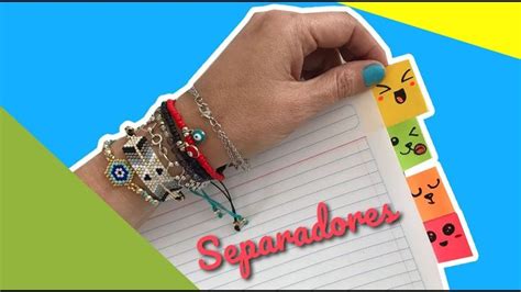 Parte 2 Back To School 📚separadores Y Dibujos Kawaii 🖍 ️regreso A Clases Back To School