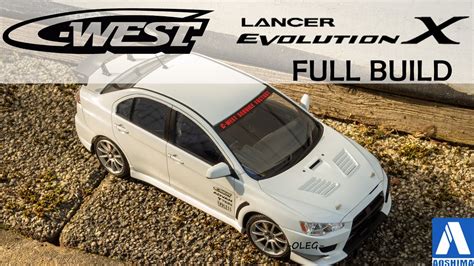 1 24 Mitsubishi C West Lancer Evolution X Full Build Aoshima 058978