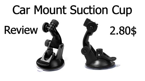 Car Suction Cup Mount Review YouTube