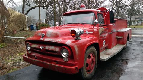 Ford F Fire Truck Is Too Hot Not To Buy Ford Trucks