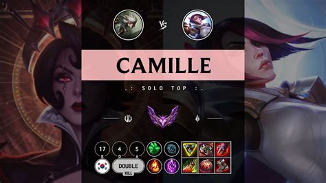 Camille Top Vs Fiora KR Master Patch 14 10 YouTube