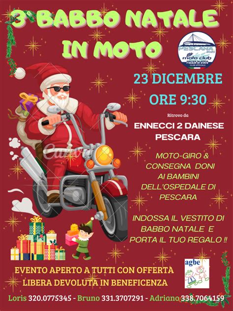 3 BABBO NATALE IN MOTO 2023 Motoraduno Pescara Motoraduni MotoGP