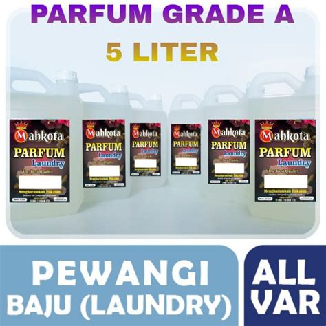 Jual Parfum Laundry Grade A Banyak Varian Aroma Kemasan Liter