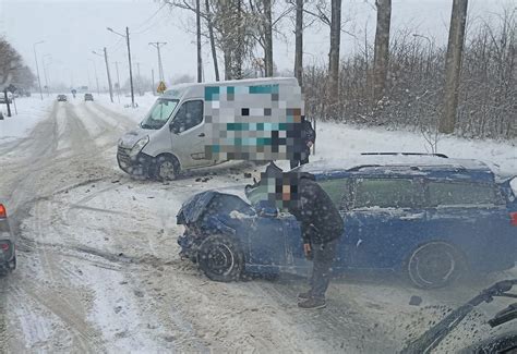 Kolizja na ulicy Staszica w Końskich TKN24