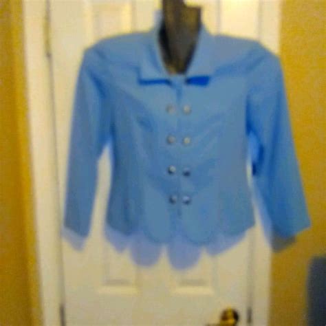 Leslie Fay Jacket In 2024 Jackets Coats Blue Suit Fay