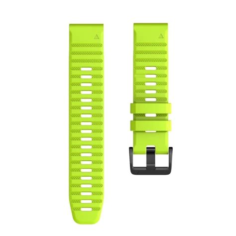 Garmin Fenix 7X Klokkereim i silikon - Grønn - Teknikkdeler.no